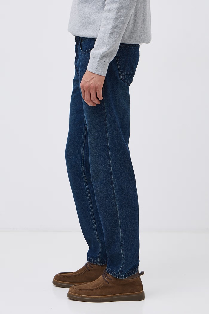 Jeansy regular męskie Medicine RW26-SJM606 granatowy