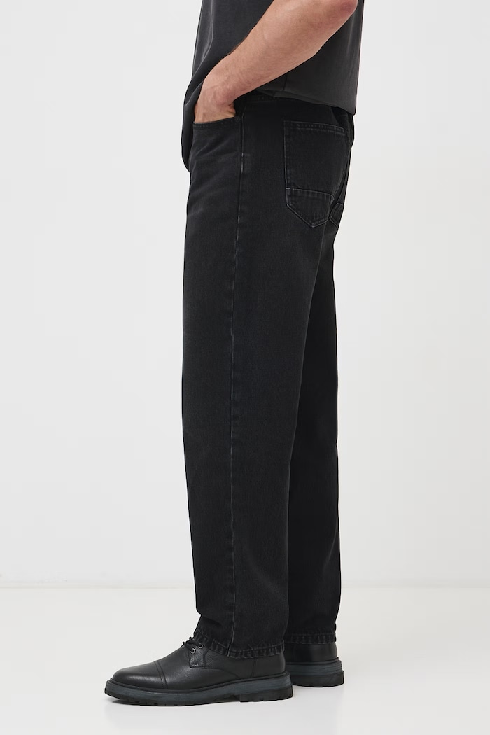 Odzież Medicine Jeansy loose męskie RW26-SJM705 czarny