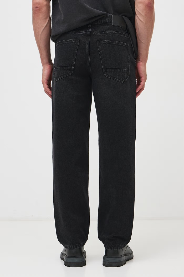 Jeansy loose męskie Medicine RW26-SJM705 czarny