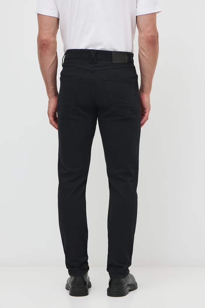 Jeansy slim fit męskie Medicine RW26-SJM706 czarny