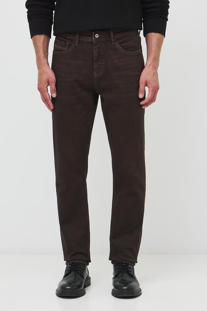 Medicine Jeansy tapered męskie RW26-SJM707 brązowy RW26
