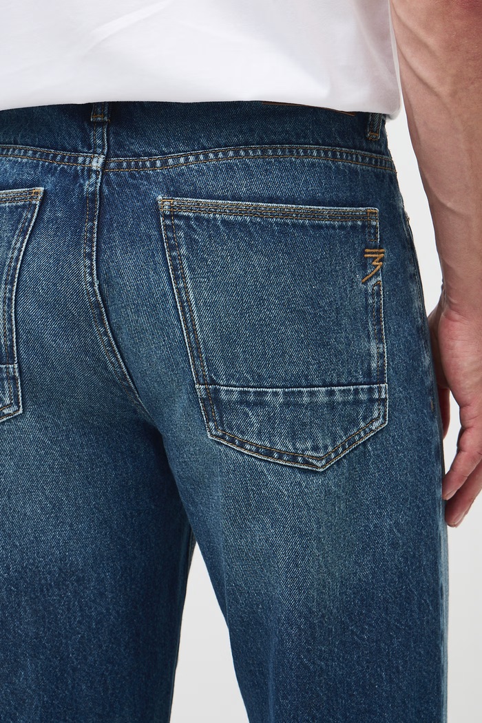Jeansy loose męskie Medicine niebieski RW26-SJM708