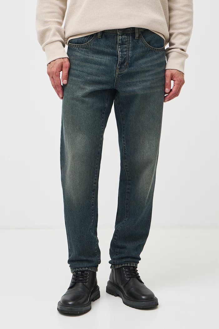 Medicine Jeansy tapered męskie RW26-SJM709 granatowy RW26