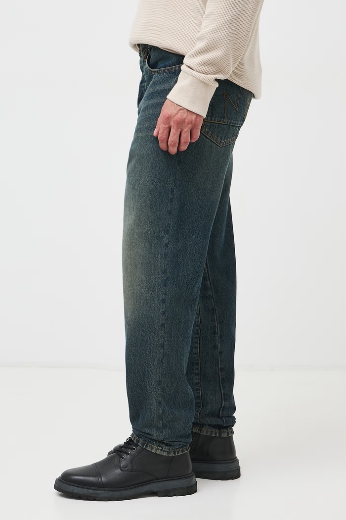 Odzież Medicine Jeansy tapered męskie RW26-SJM709 granatowy