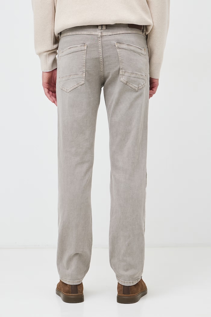 Jeansy slim fit męskie Medicine RW26-SJM804 beżowy