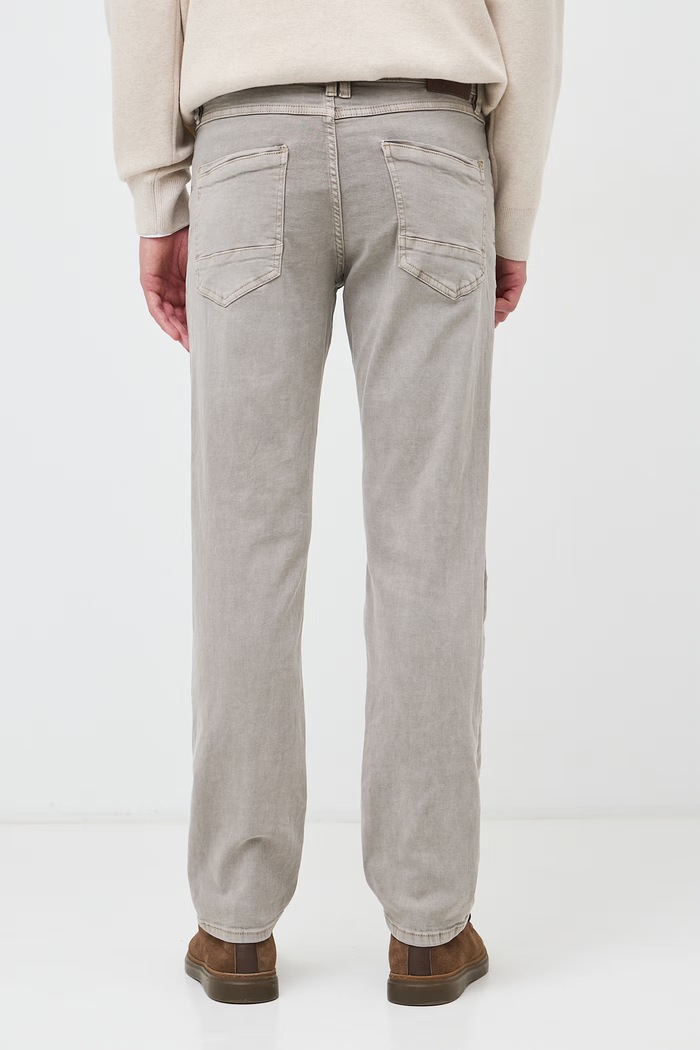 Jeansy slim fit męskie Medicine RW26-SJM804 beżowy