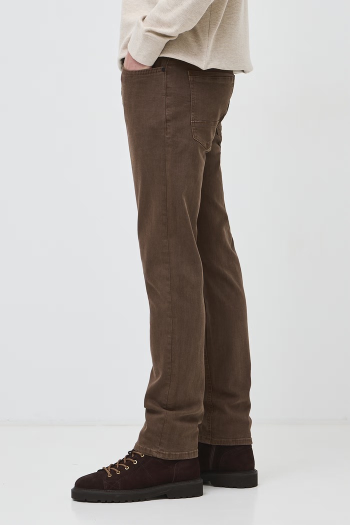 Odzież Medicine Jeansy slim fit męskie RW26-SJM804 brązowy