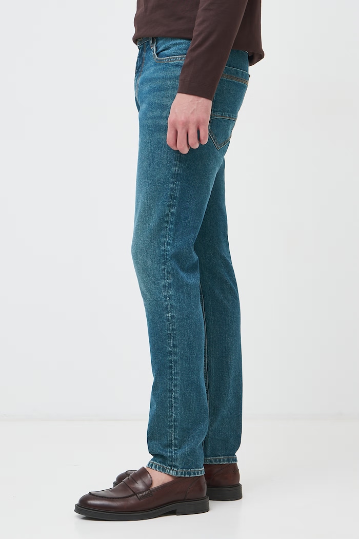 Odzież Medicine Jeansy slim fit męskie RW26-SJM806 niebieski