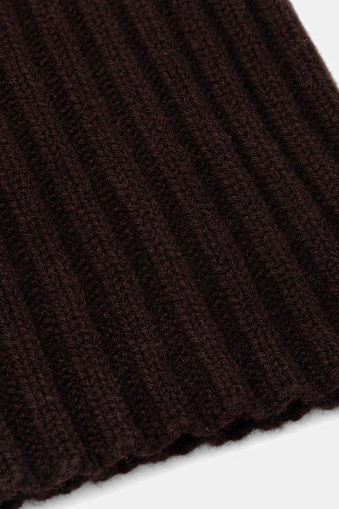 Medicine Komin męski z wełny merino RW26-SOM700 brązowy RW26
