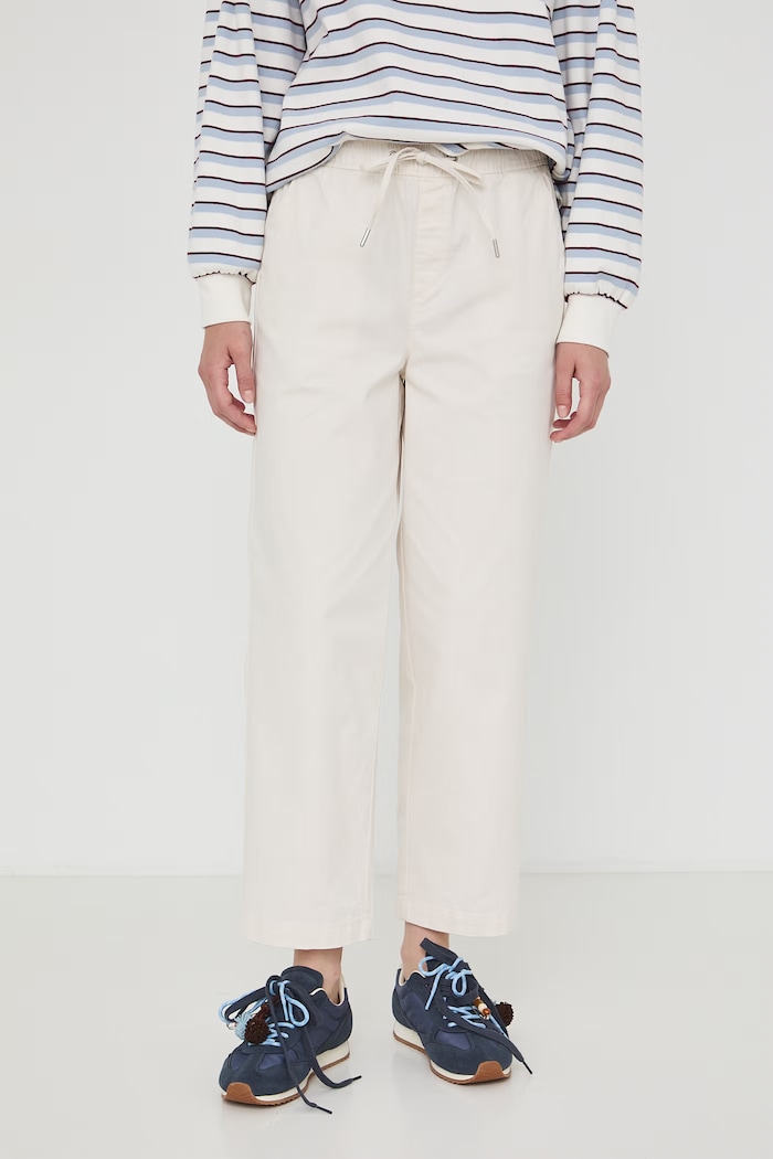 Medicine spodnie chinos damskie bawełniane z elastanem RW26-SPD010 beżowy RW26