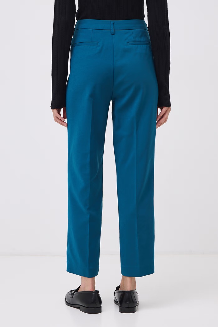 Spodnie chinos damskie z bawełną Medicine RW26-SPD050 turkusowy