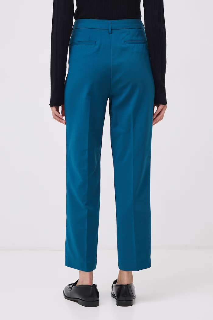 Spodnie chinos damskie z bawełną Medicine RW26-SPD050 turkusowy