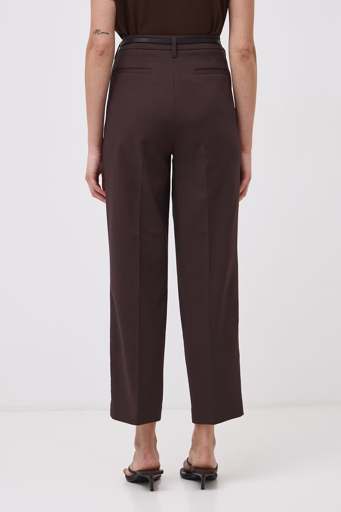 Spodnie chinos damskie z bawełną Medicine RW26-SPD050 brązowy