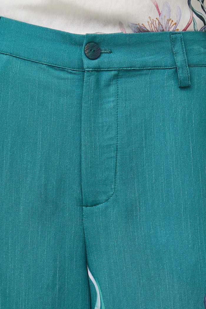 Medicine spodnie culottes damskie z wiskozą multicolor RW26-SPD202