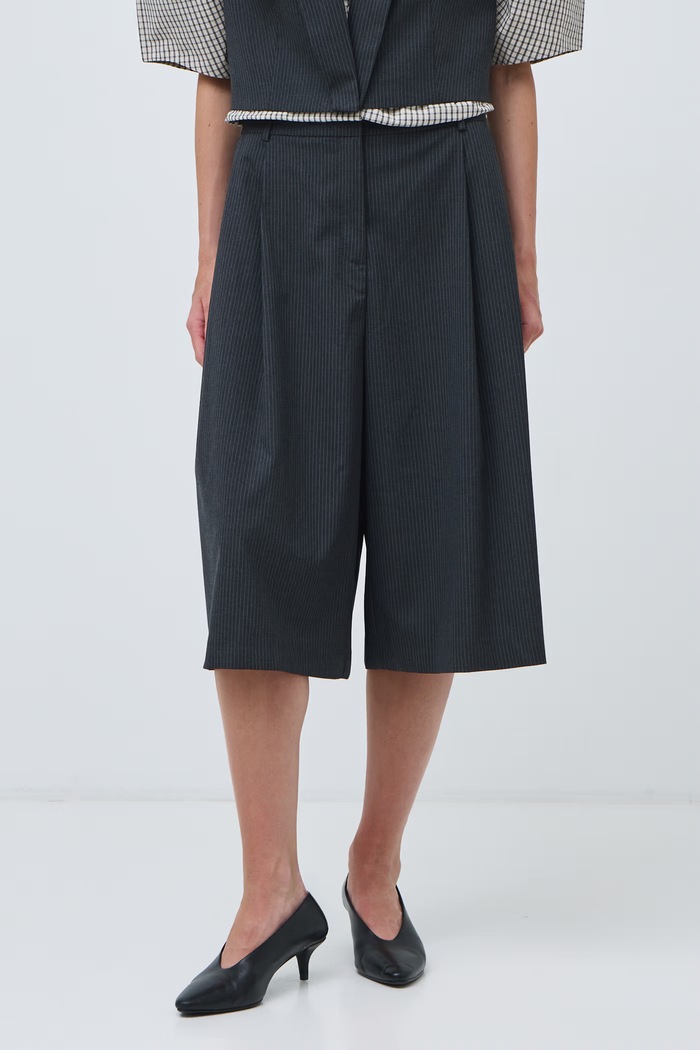 Medicine Spodnie culottes damskie RW26-SPD502 szary RW26