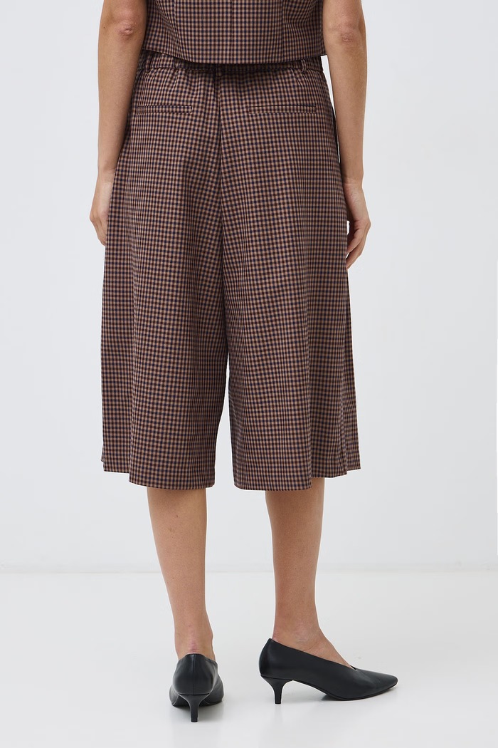 Spodnie culottes damskie z wiskozą Medicine RW26-SPD504 multicolor