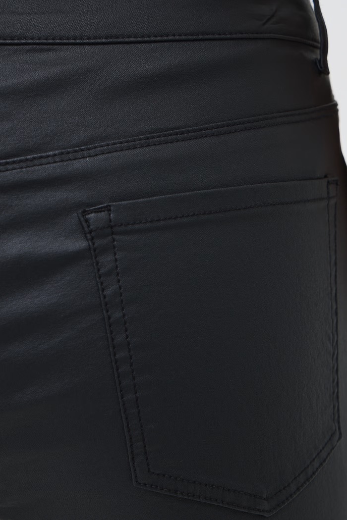 Spodnie skinny damskie woskowane Medicine czarny RW26-SPD505