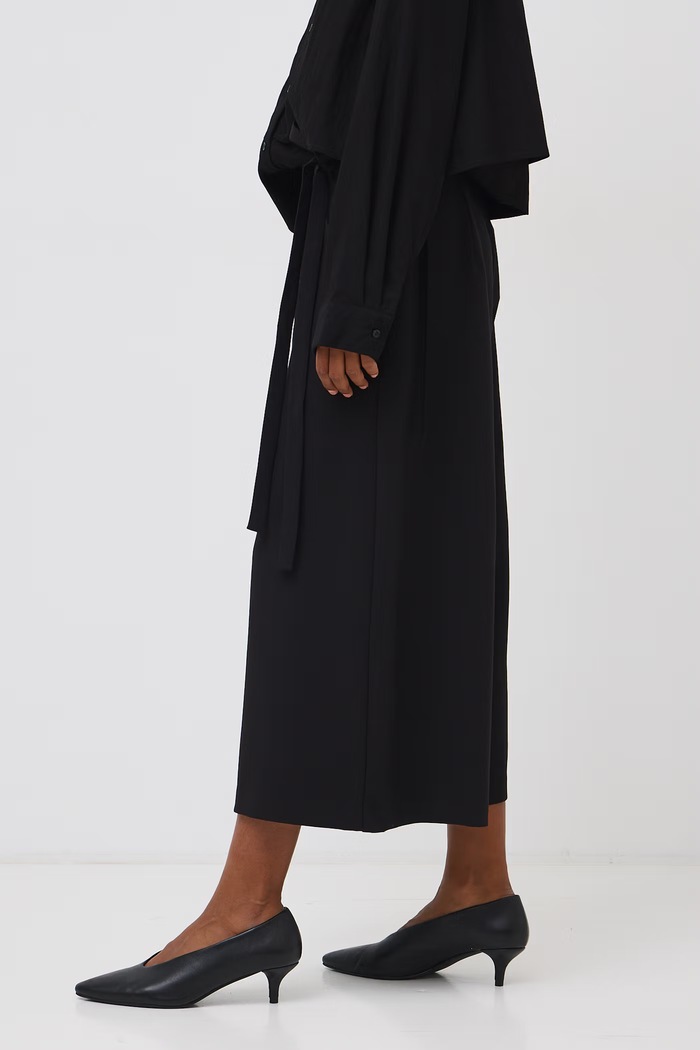 Odzież Medicine Spodnie culottes damskie RW26-SPD602 czarny