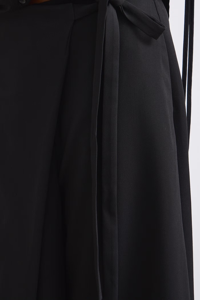 Spodnie culottes damskie Medicine czarny RW26-SPD602