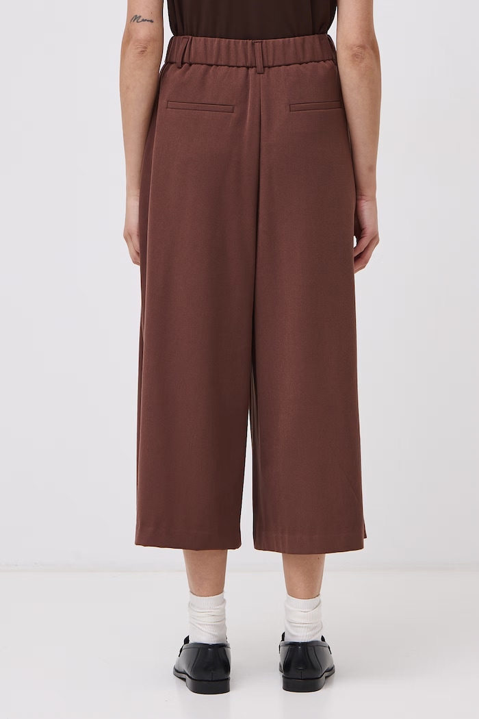 Odzież Medicine Spodnie culottes damskie RW26-SPD608 brązowy
