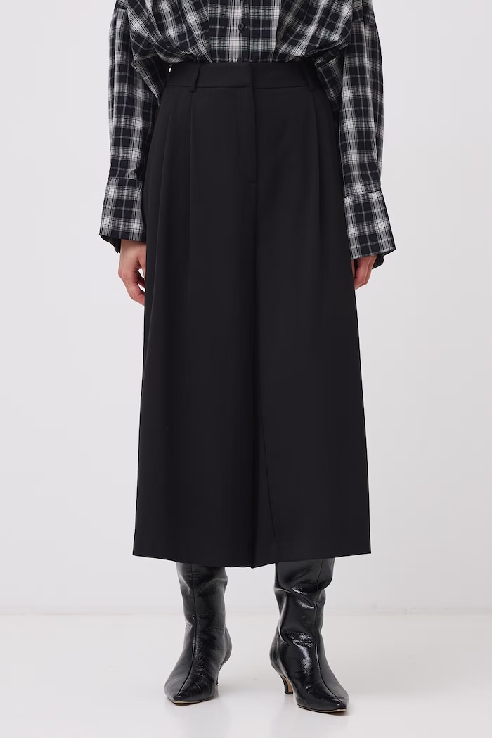 Medicine Spodnie culottes damskie RW26-SPD608 czarny RW26
