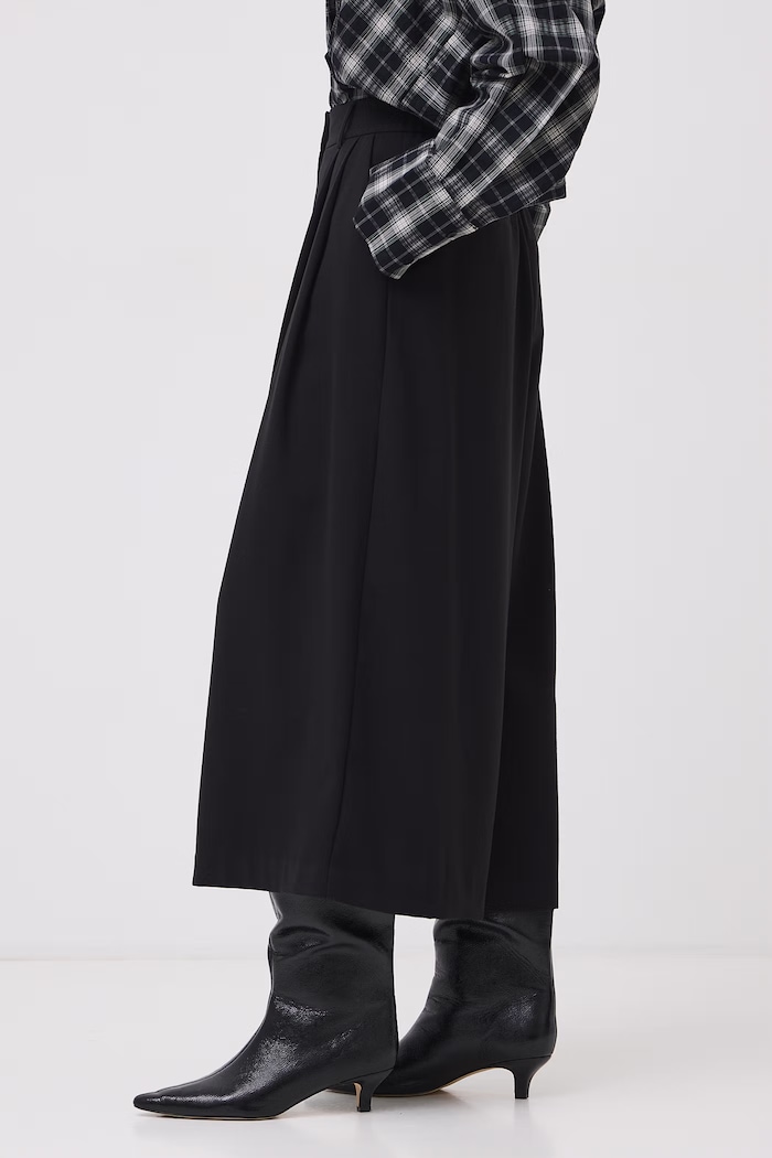 Odzież Medicine Spodnie culottes damskie RW26-SPD608 czarny