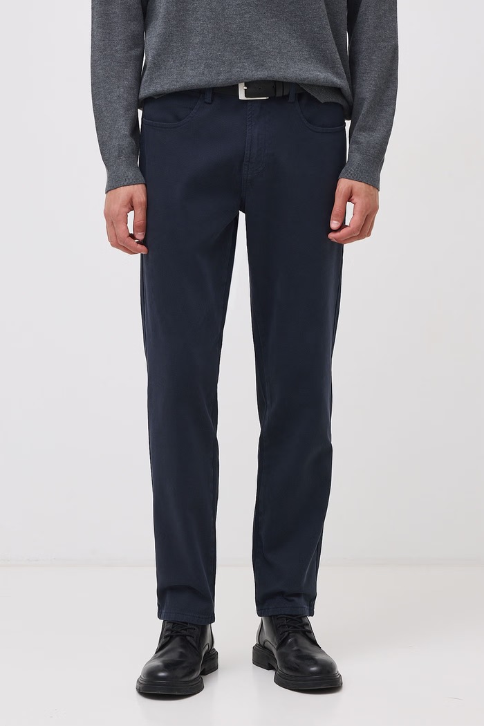 Medicine Spodnie chinos męskie RW26-SPM051 granatowy RW26