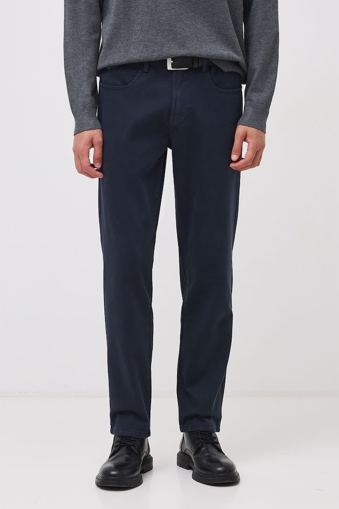 Medicine Spodnie chinos męskie RW26-SPM051 granatowy RW26