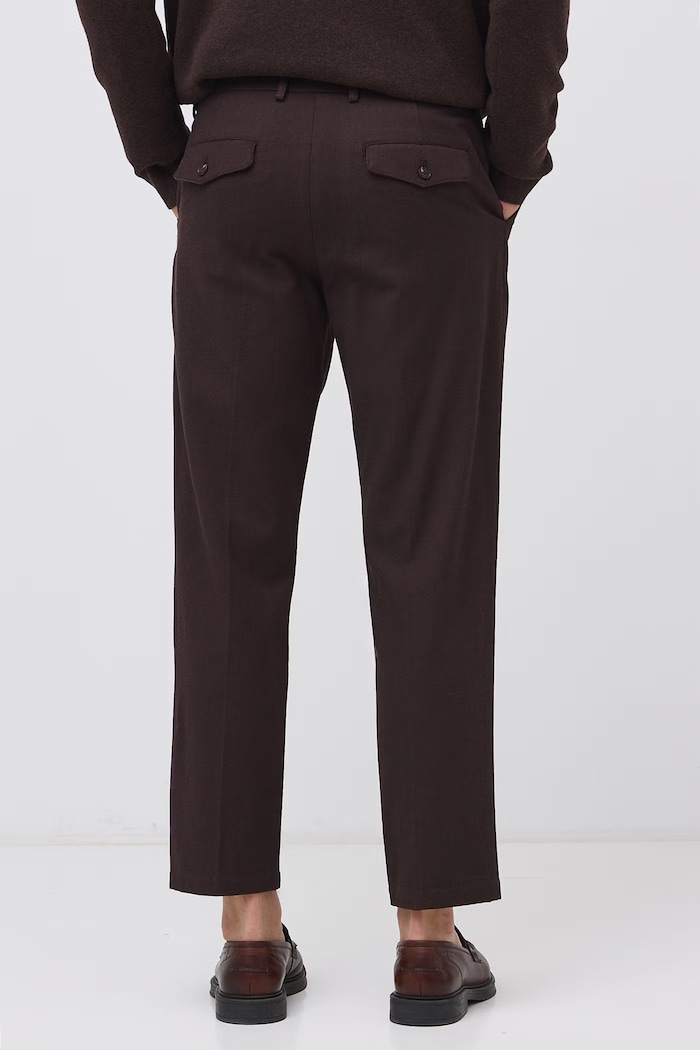 Medicine Spodnie chinos męskie RW26-SPM608 brązowy RW26