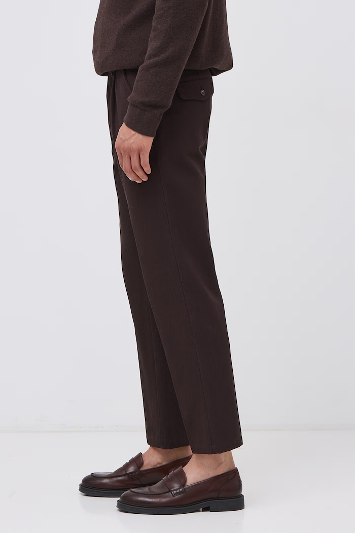 Spodnie chinos męskie Medicine RW26-SPM608 brązowy