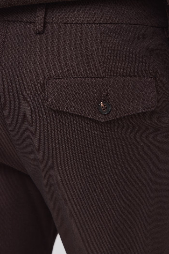 Spodnie chinos męskie Medicine brązowy RW26-SPM608