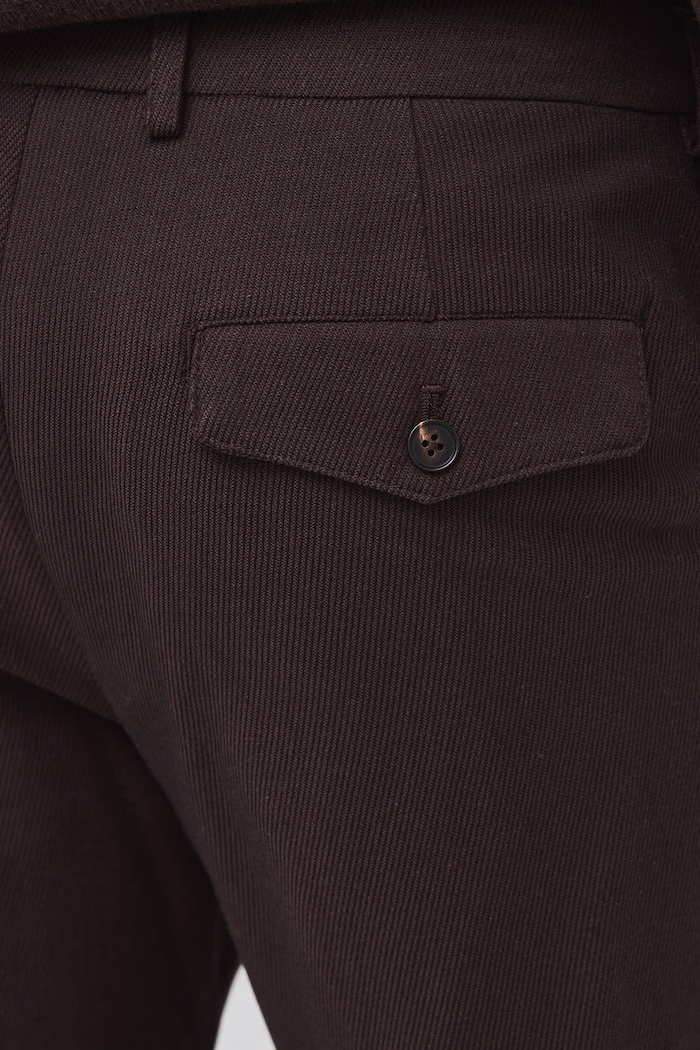 Spodnie chinos męskie Medicine brązowy RW26-SPM608