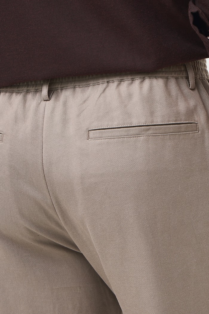 Spodnie chinos męskie z bawełną Medicine brązowy RW26-SPM705