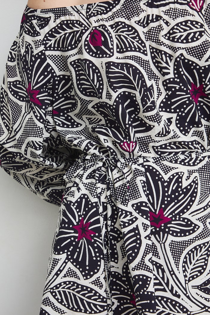 Sukienka hiszpanka z wiskozą Medicine multicolor RW26-SUD031