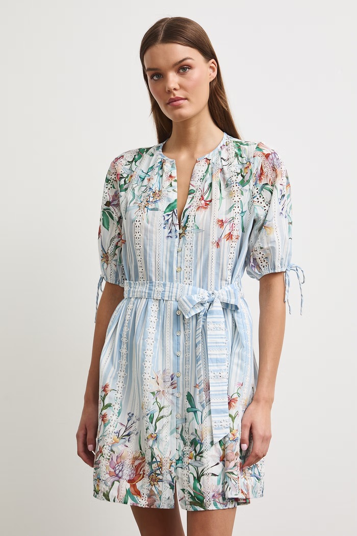 Medicine sukienka bawełniana multicolor RW26-SUD204
