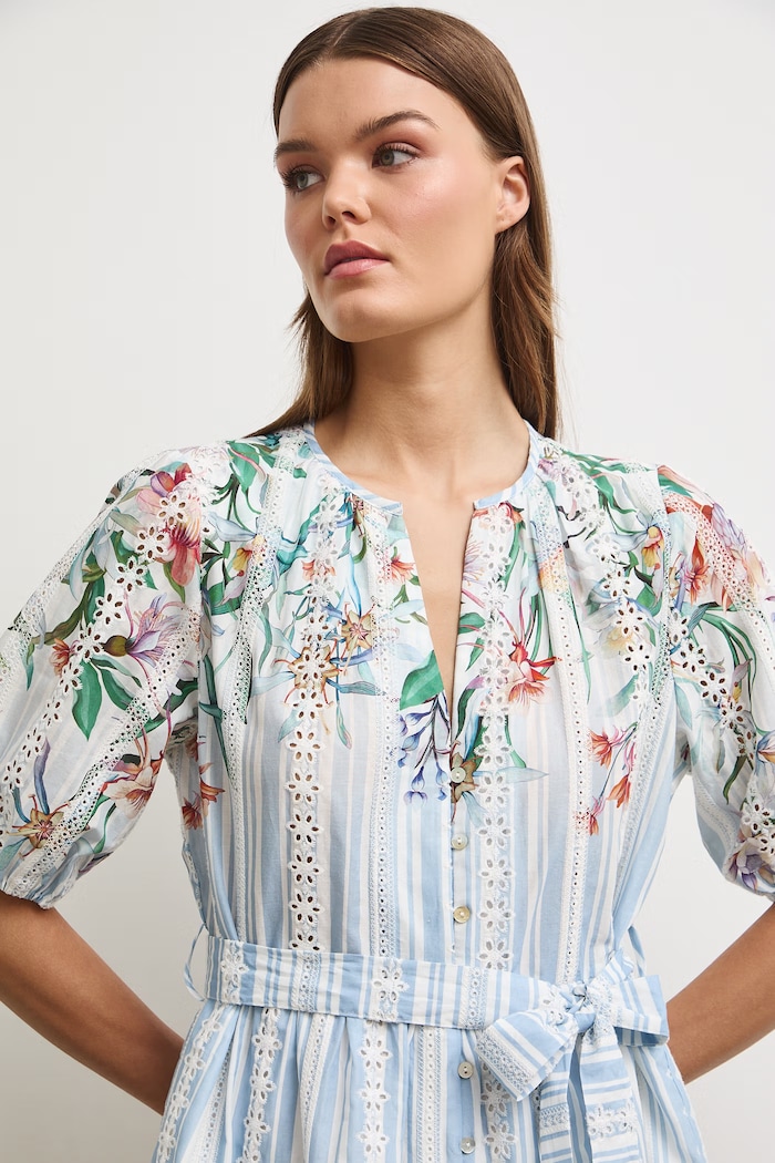 Medicine sukienka bawełniana multicolor RW26-SUD204