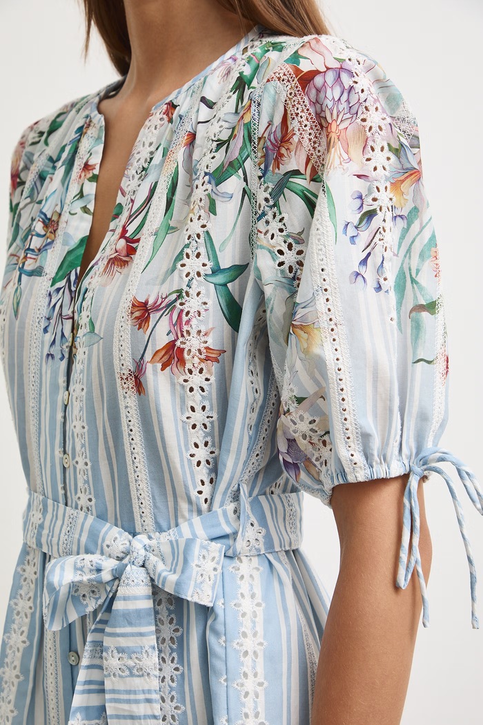 Medicine sukienka bawełniana RW26-SUD204 multicolor