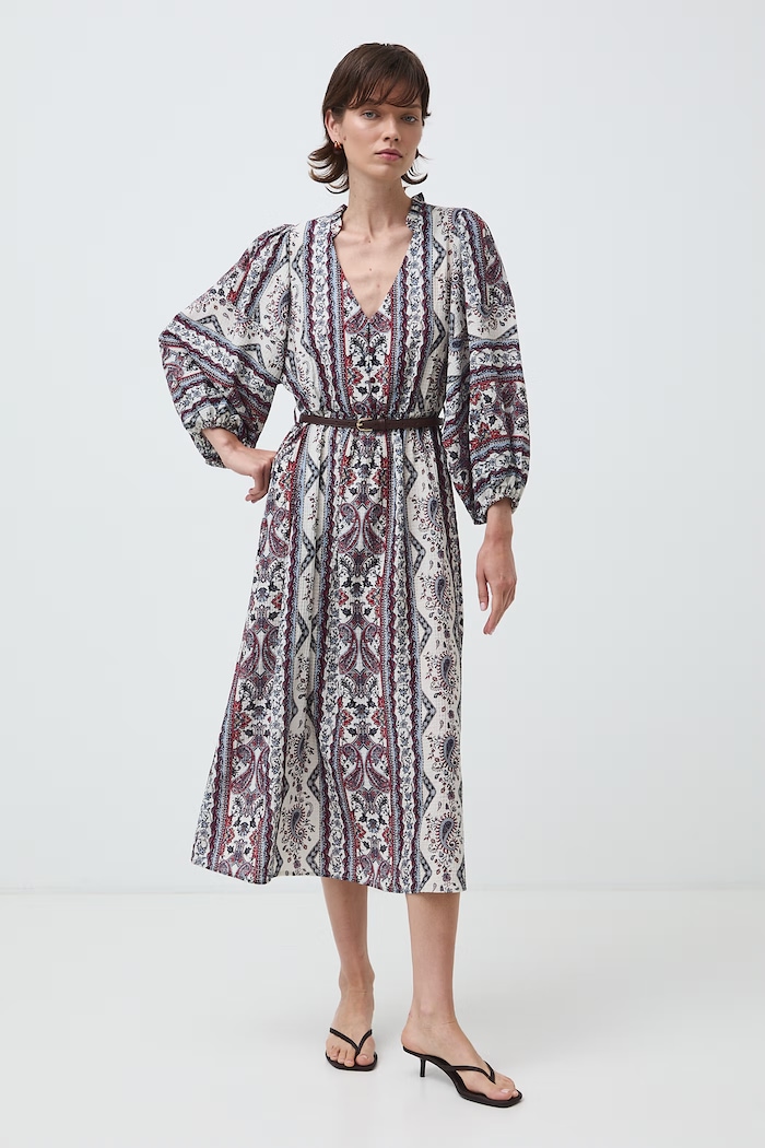 Medicine sukienka rozkloszowana RW26-SUD307 multicolor RW26