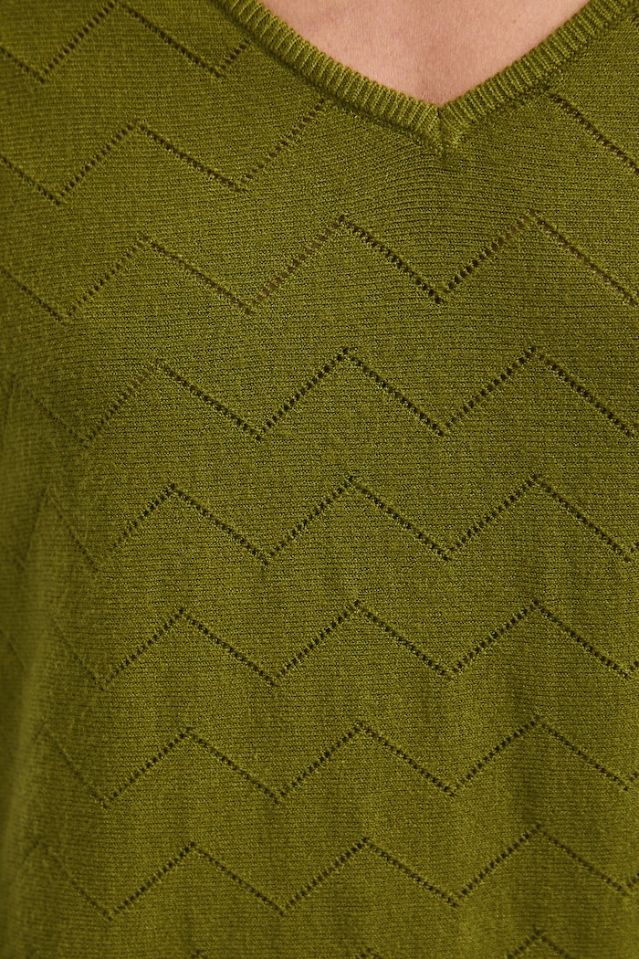 Medicine sweter damski z wiskozą RW26-SWD010 zielony