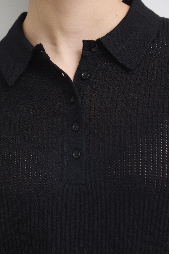Sweter damski z wiskozą czarny RW26-SWD041