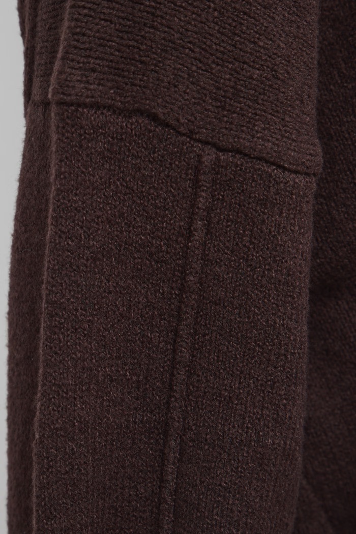 Sweter damski z bawełną Medicine brązowy RW26-SWD055
