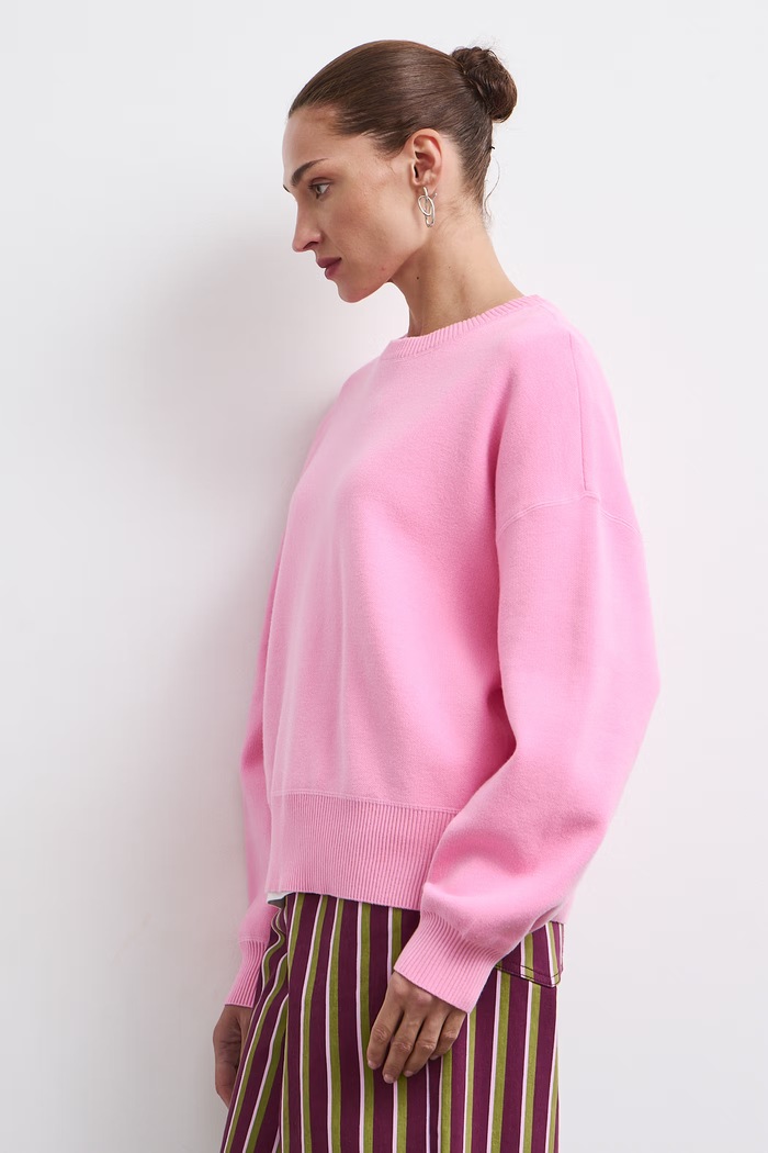 Odzież Medicine Sweter damski z wiskozą RW26-SWD075 różowy