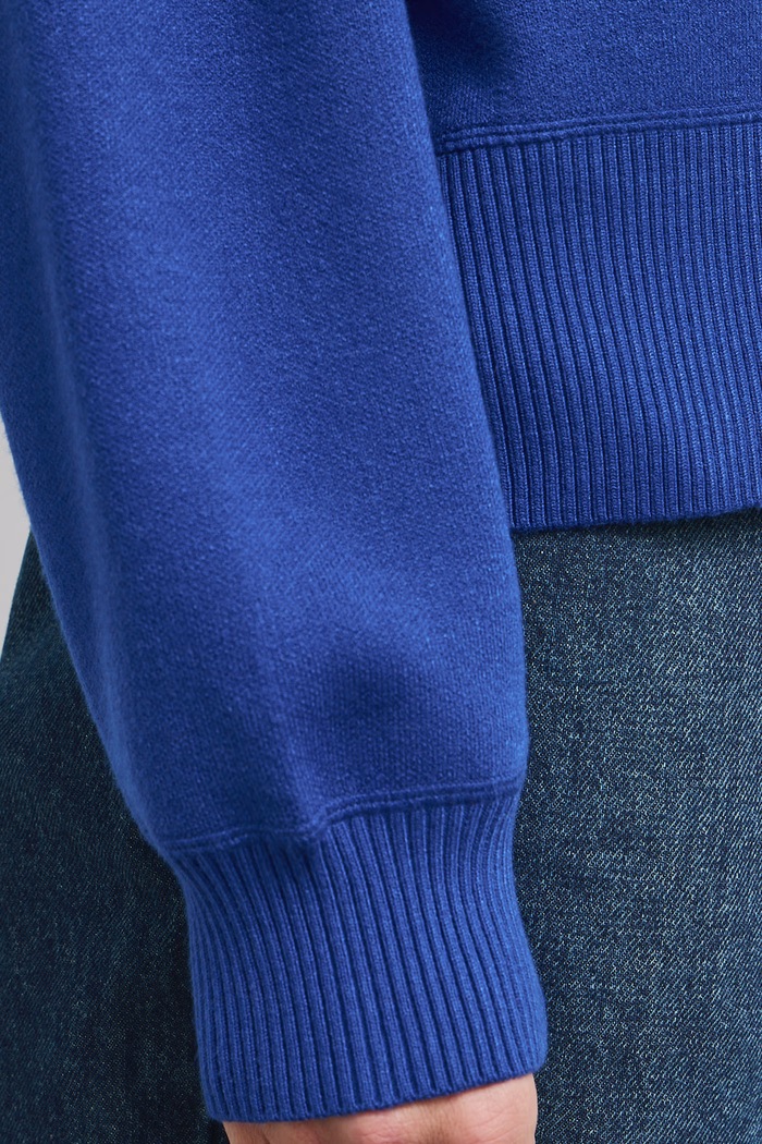Sweter damski z wiskozą Medicine RW26-SWD075 niebieski