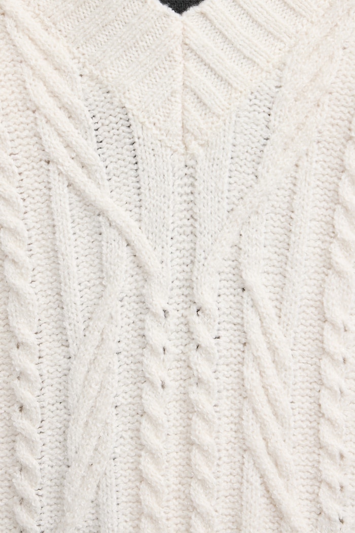 Sweter damski z bawełną Medicine beżowy RW26-SWD081