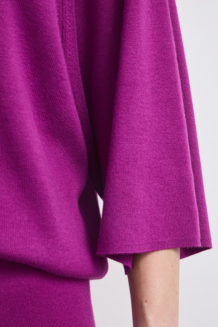Sweter damski z wiskozą Medicine fioletowy RW26-SWD400