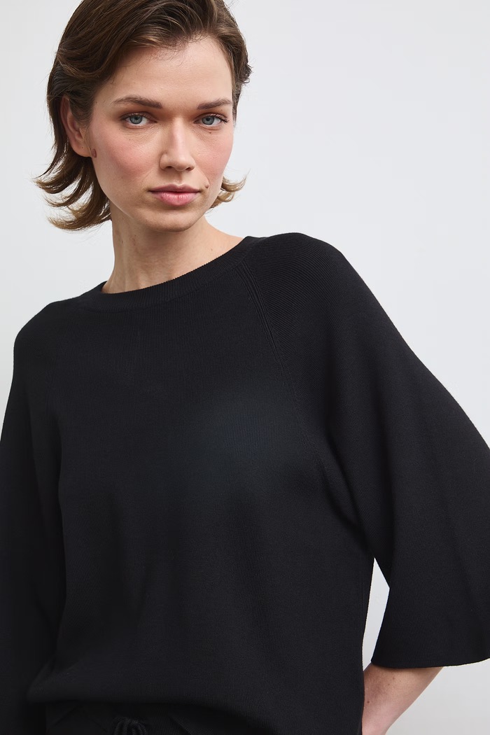 Odzież Medicine Sweter damski z wiskozą RW26-SWD400 czarny
