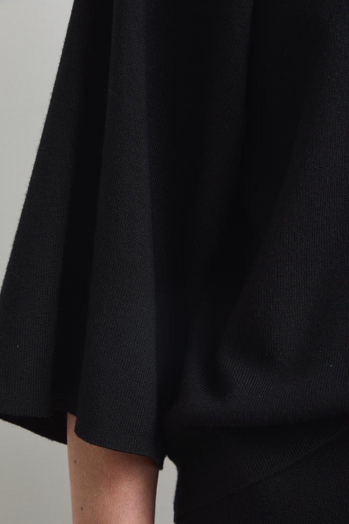 Sweter damski z wiskozą Medicine RW26-SWD400 czarny