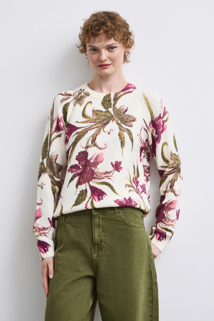 Medicine Sweter damski beżowy RW26-SWD503