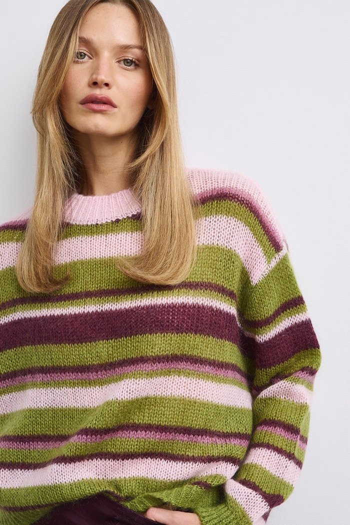Sweter damski z wełną Medicine multicolor RW26-SWD505