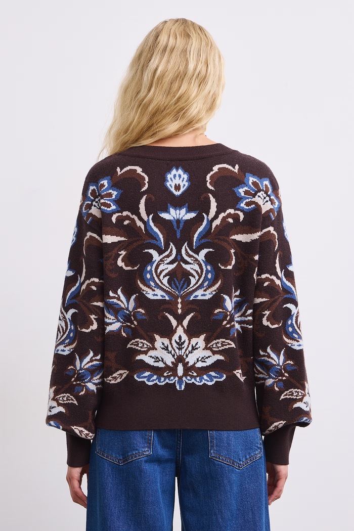 Odzież Medicine Sweter damski RW26-SWD600 brązowy